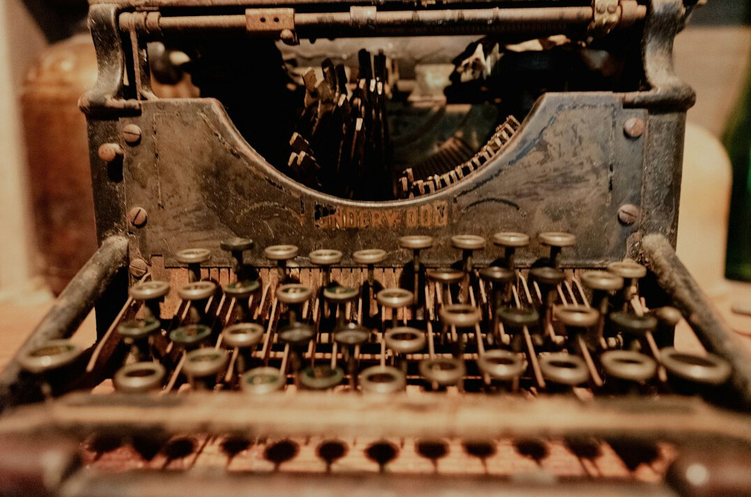 mystery writer desk